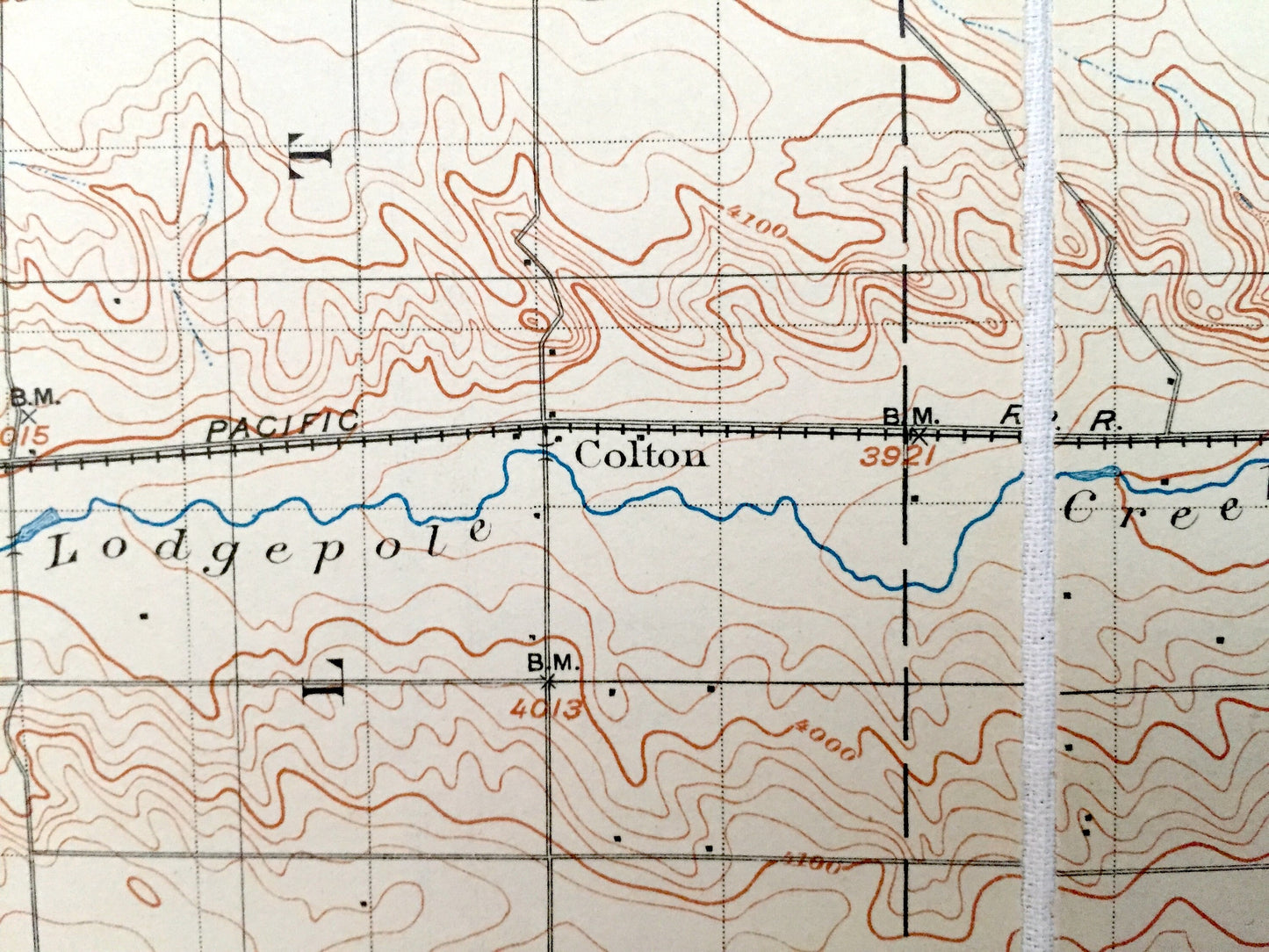 Antique Sidney, Nebraska 1899 US Geological Survey Topographic Map – Colton, Lodgepole, Chappell, Green, Eagle, Rush Creek, Davison Lisco NE