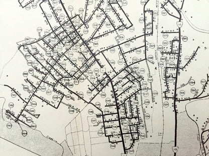 Antique Roanoke County, Virginia 1961 Highway Map – Salem, Cave Spring, Catawba, Hollins, Vinton, Windsor Hills, Glenvar, Hanging Rock, VA