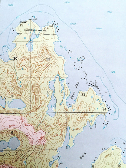 Antique Seward (C-3), Alaska 1951 US Geological Survey Topographic Map – Perry Island, Prince William Sound, Culross, Passage, Lone, AK