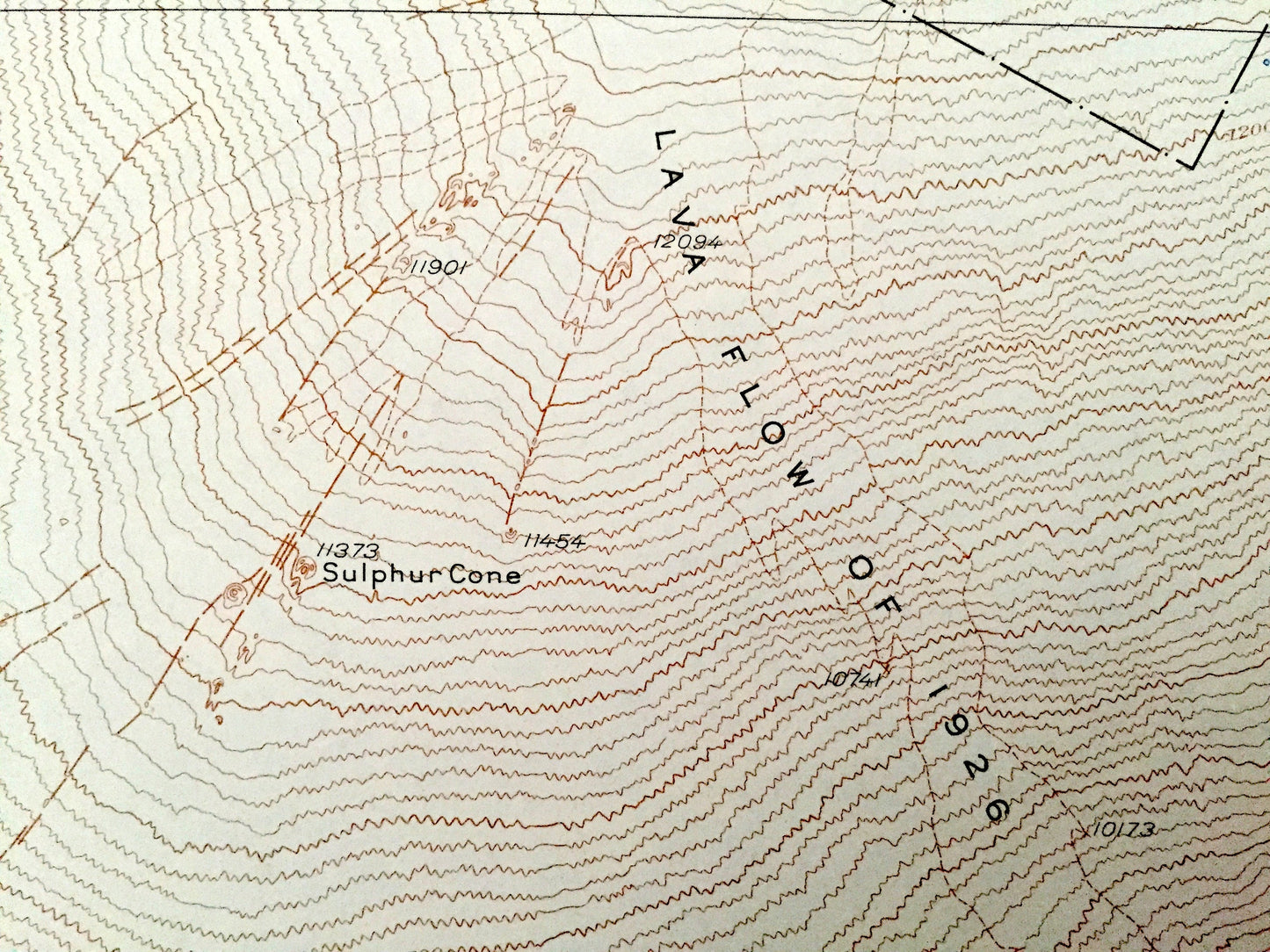 Antique Mauna Loa, Hawaii 1928 US Geological Survey Topographic Map – North Kona, Hamakua, Kau, National Forest, Kau Forest Reserve, HI