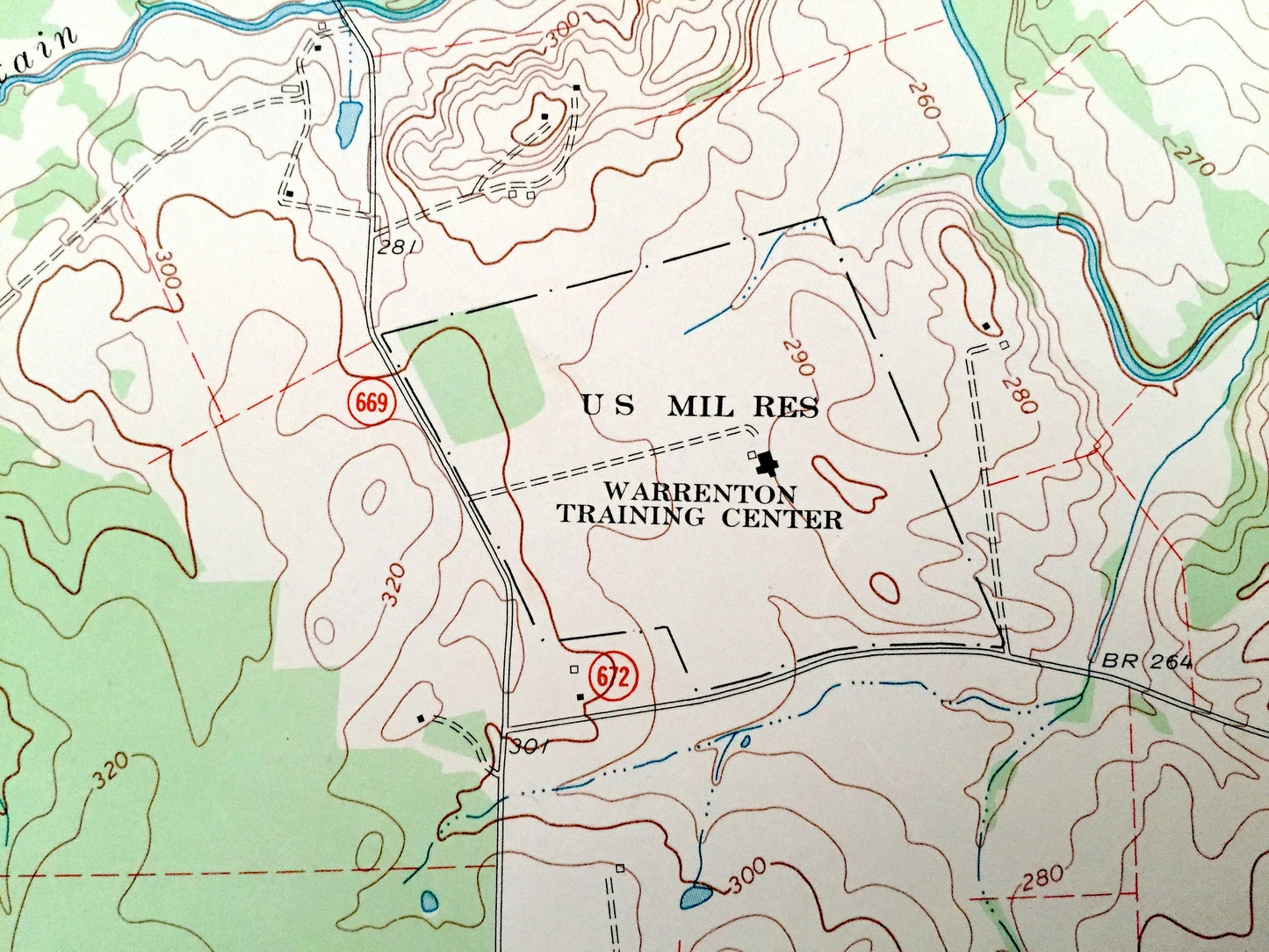 Antique Germanna Bridge, Virginia 1968 US Geological Survey Topographic Map – Fauquier, Culpeper County, Lignum, Rappahannock, Rapidan, VA