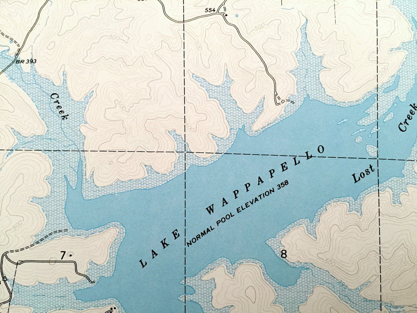 Antique Shook, Missouri 1966 US Geological Survey Topographic Map – Wayne County, Mark Twain National Forest, Lake Wappapello, MO