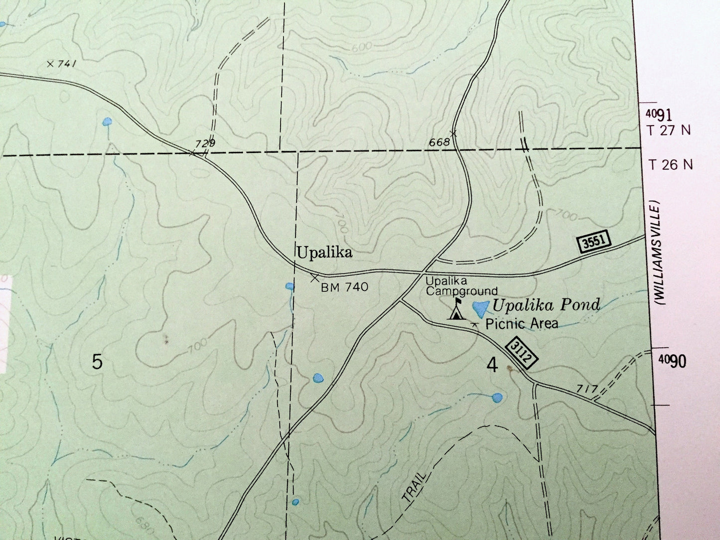 Antique Ellsinore, Missouri 1980 US Geological Survey Topographic Map – Wayne, Butler, Carter County, Orchard Switch, Hill Top, MO