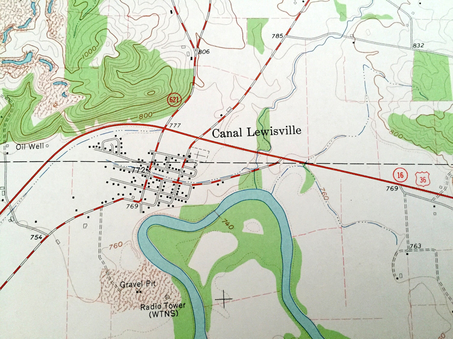 Antique Coshocton, Ohio 1961 US Geological Survey Topographic Map – Coshocton County, Mill Creek, Crawford, Keene, White Eyes, Tuscarawas OH