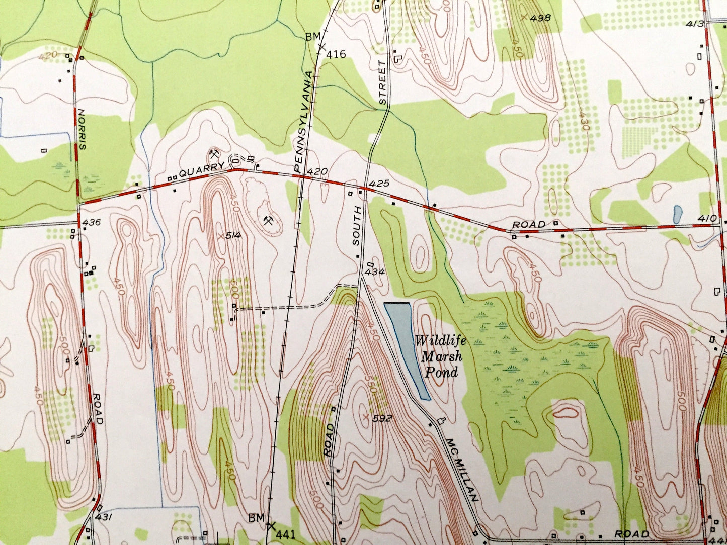 Antique Sodus, New York 1952 US Geological Survey Topographic Map – Wayne County, Arcadia, Lyons, Wallington, Minsteed, Thorntons Corner, NY