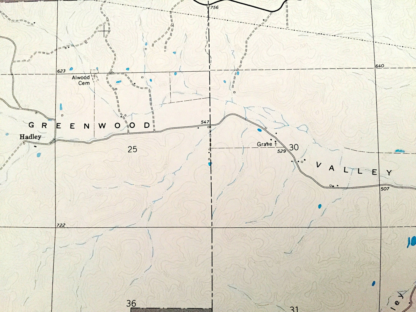 Antique Ellington SE, Missouri 1968 US Geological Survey Topographic Map – Carter, Wayne, Reynolds County, Bozarth State Forest, MO
