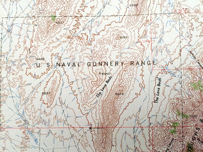 Antique Lovelock, Nevada 1955 US Geological Survey Topographic Map – Pyramid Lake, Buena Vista Valley, Toulon, Woolsey, Humboldt Range, NV
