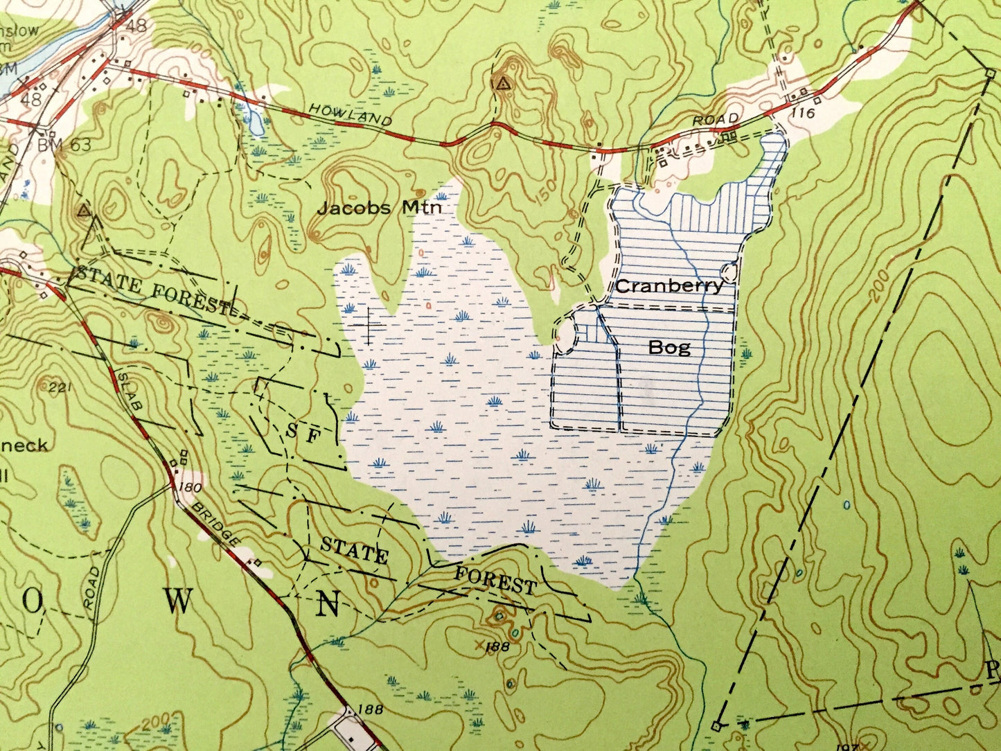 Antique Assonet, Massachusetts 1951 US Geological Survey Topographic Map – Bristol, Plymouth County, Berkley, Taunton, Lakeville, Dighton MA