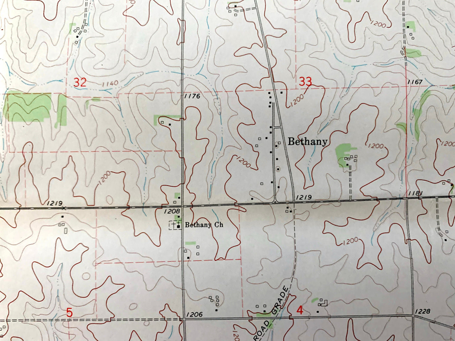 Antique Altura, Minnesota 1972 US Geological Survey Topographic Map – Winona County, Mount Vernon, Elba, Memorial Hardwood State Forest, MN