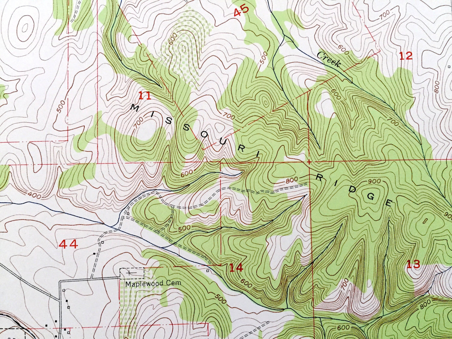 Antique Scotts Mills, Oregon 1954 US Geological Survey Topographic Map – Clackamas, Marion County, Monitor, Gladtidings, Marquam, Oaklawn OR
