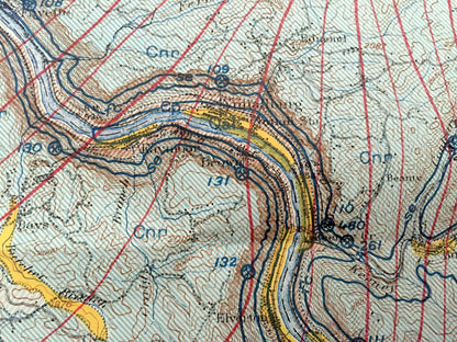 Antique Fayette County, West Virginia 1916 Geological Survey Map – Fayetteville, Oak Hill, Montgomery, Plum Orchard Lake, Babcock Park, WV