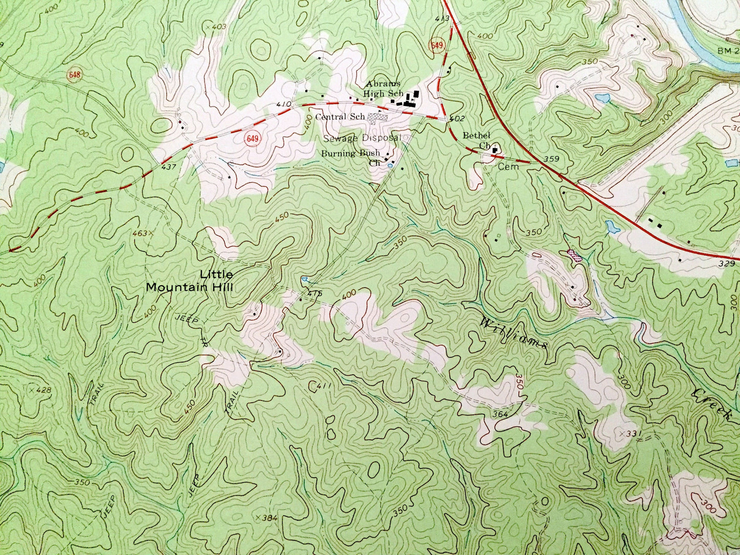 Antique Palmyra, Virginia 1967 US Geological Survey Topographic Map – Fluvanna County, Rivanna River, Cunningham, Fork Union, Kidds Store VA