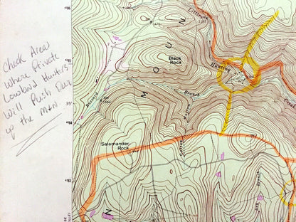 Antique Catoctin Furnace, Maryland 1953 US Geological Survey Topographic Map – Frederick County, Cunningham Falls, Lewiston, Thurmont, MD