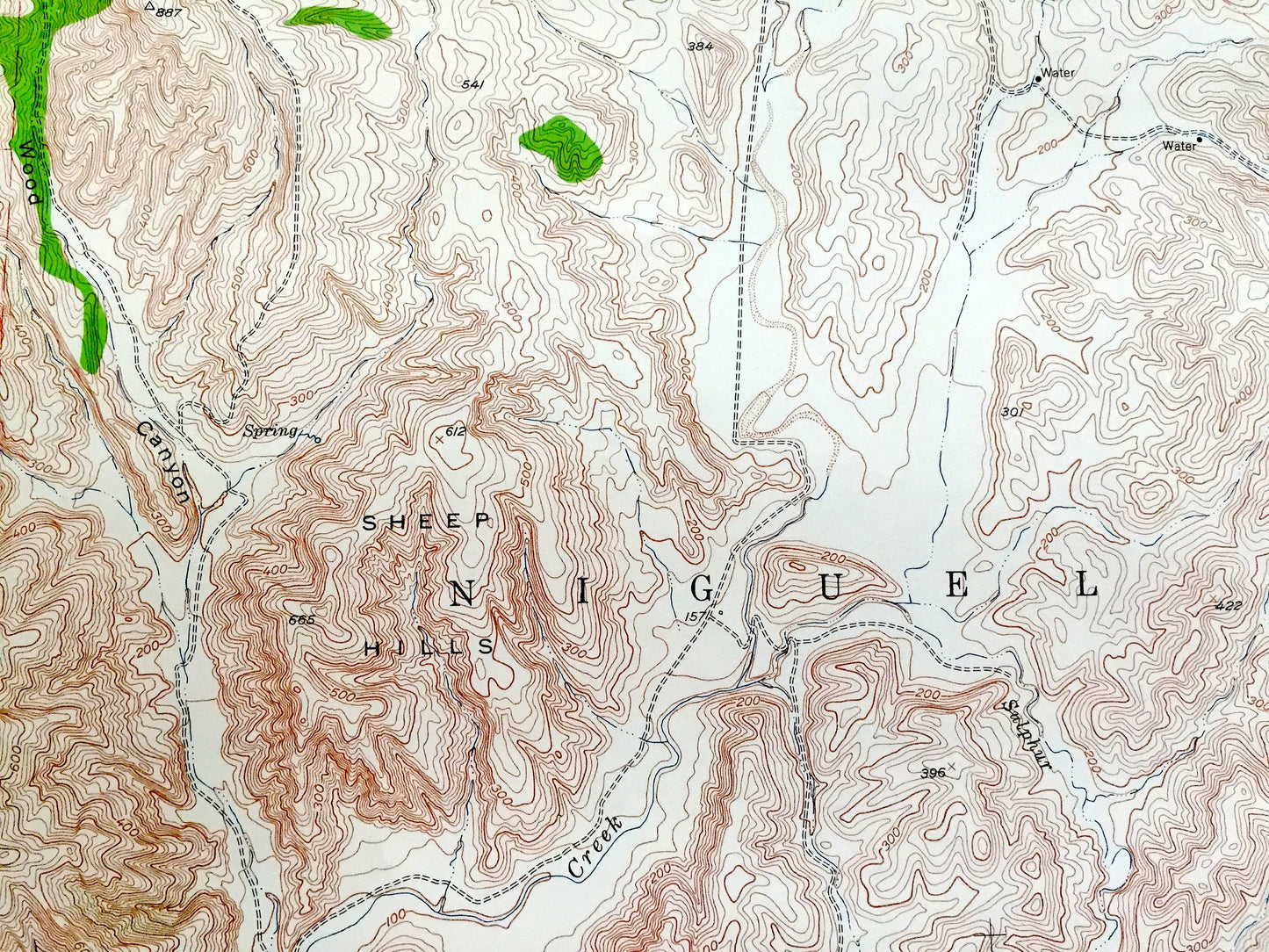 Antique San Juan Capistrano, California 1948 US Geological Survey Topographic Map – Orange County, South Laguna, Niguel, Mission Viejo, CA