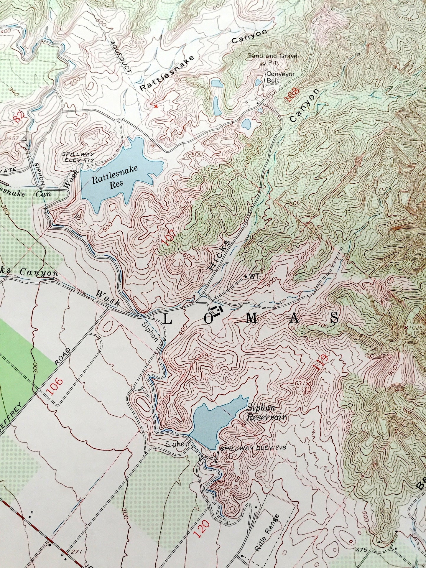 Antique El Toro, California 1968 US Geological Survey Topographic Map – Orange County, Marine Air Base, Irvine, Limestone Canyon Park, CA