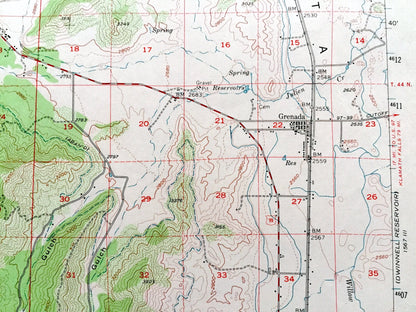 Antique Yreka, California 1954 US Geological Survey Topographic Map – Siskiyou County, Klamath National Forest, Montague, Grenada, CA