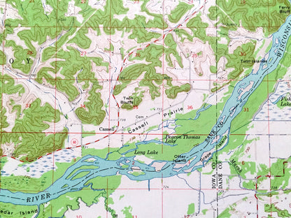Antique Blue Mounds, Wisconsin 1962 US Geological Survey Topographic Map – Sauk, Iowa County, Arena, Mazomanie, State Park, Barneveld, WI