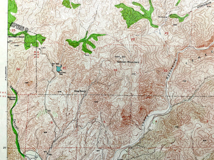 Antique Temecula, California 1948 US Geological Survey Topographic Map – Riverside, San Diego County, Santa Rosa, Rainbow, Fallbrook, CA