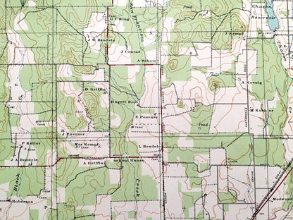 Antique Natalia, Texas 1929 US Geological Survey Topographic Map – Medina, Frio, Bexar, Atascosa County, Lytle, Devine, Bigfoot, Moore, TX