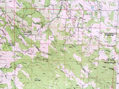 Antique Auburn, California 1954 US Geological Survey Topographic Map – Rocklin, Loomis, Penryn, Newcastle, Placer, El Dorado County, CA