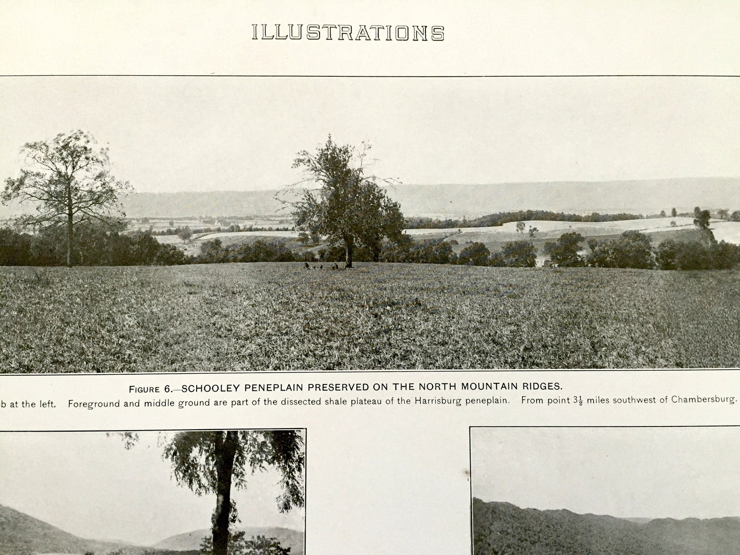 Antique Mercersburg-Chambersburg, Pennsylvania 1909 US Geological Survey Topographic Photographs – Fulton, Franklin County, Schooley Plain