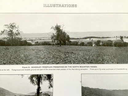 Antique Mercersburg-Chambersburg, Pennsylvania 1909 US Geological Survey Topographic Photographs – Fulton, Franklin County, Schooley Plain