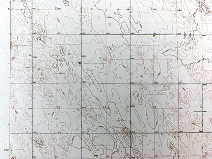 Antique Eckley, Colorado 1961 US Geological Survey Topographic Map – Yuma County, Chief Creek, North Fork Republican River, CO