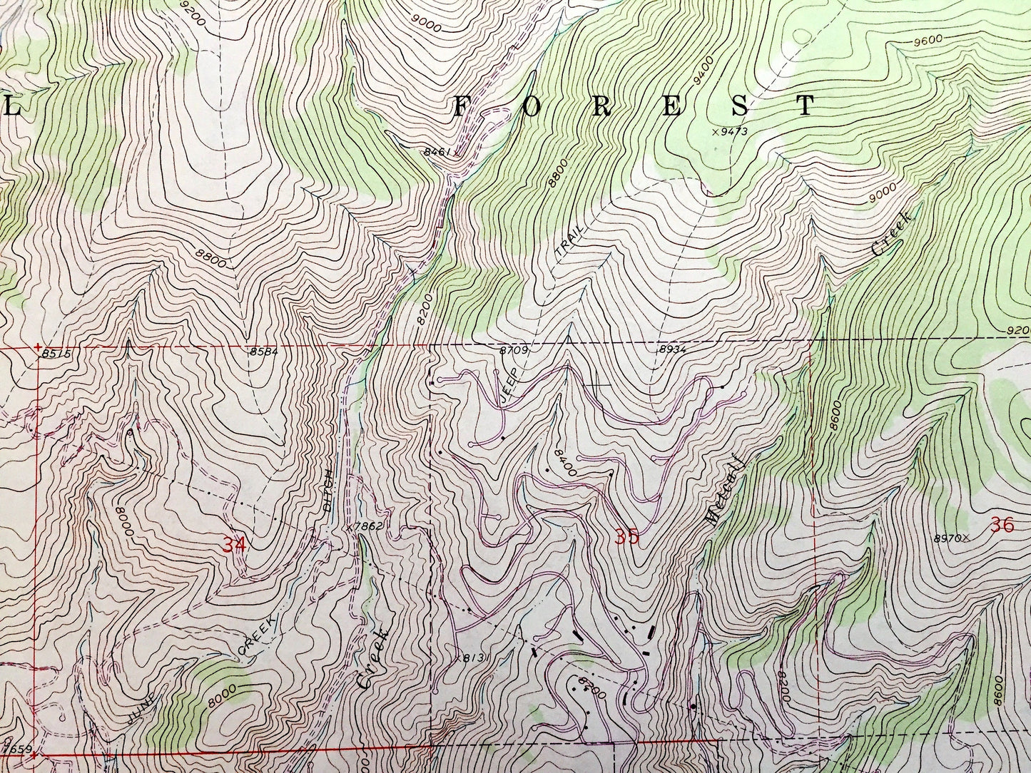 Antique Edwards, Colorado 1962 US Geological Survey Topographic Map – White River National Forest, Eagle County, Rockies, Eagle River, CO