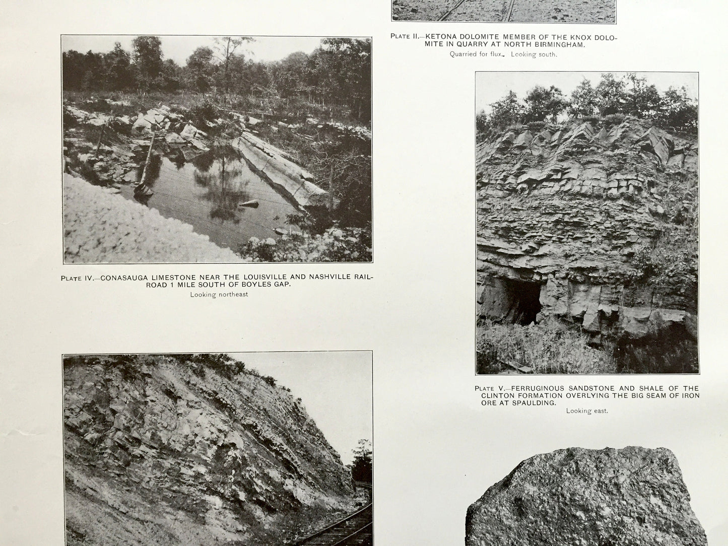 Antique Birmingham, Alabama 1904 US Geological Survey Illustrations – Bangor, Warrior, Seloca, Kimberley, Morris, Trussville, Remlap, AL