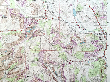 Antique Elkton, Ohio 1960 US Geological Survey Topographic Map — Columbiana County, Salem, Fairfield, Unity, Center, Elkrun, Middleton, OH