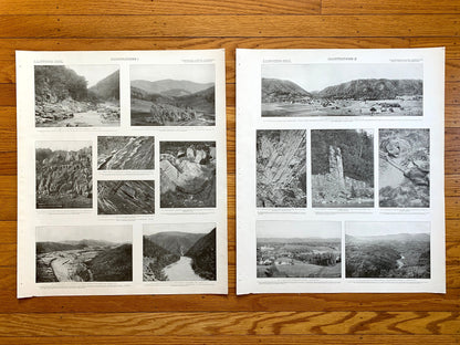 Antique Roan Mountain, Tennessee 1907 Rock Formation Photographs Illustrations – US Geological Survey –  Elizabethton, Johnson City, TN