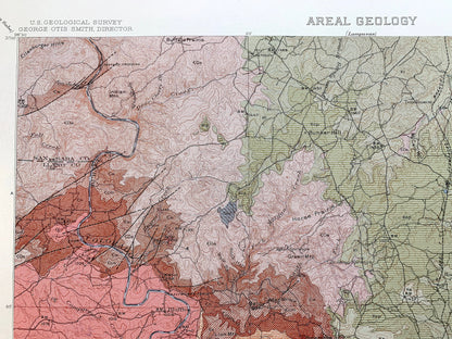 Antique Burnet, Texas 1911 US Geological Survey Topographic Map –  San Saba, Llano, Williamson, Travis County, Marble Falls, Kingsland, TX