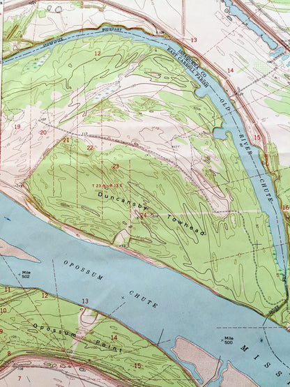 Antique Mayersville, Mississippi 1970 US Geological Survey Topographic Map — Issaquena County, Cottonwood, MS, East Carroll Parish, Addie LA