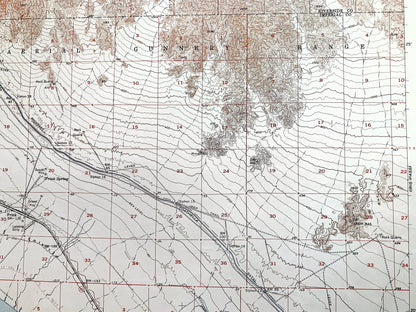 Antique Frink, California 1956 US Geological Survey Topographic Map – Salton Sea, Mundo, Pope, Imperial, Riverside County, Coachella CA